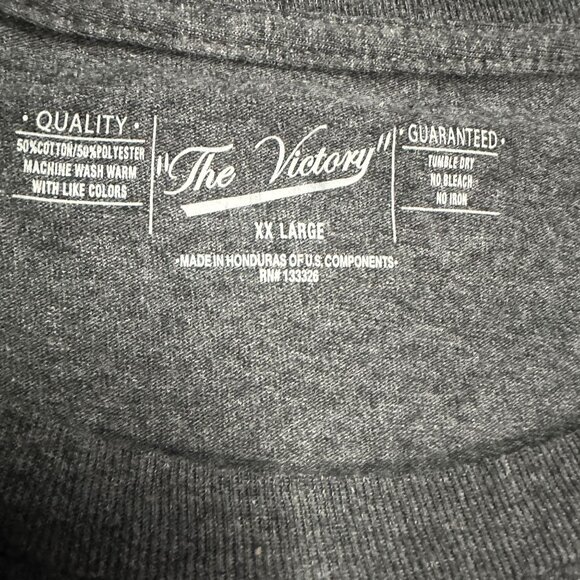 The Victory Mens XXL Gray Tshirt UF Florida Gators Logo Collegiate NCAA Football - Picture 8 of 11